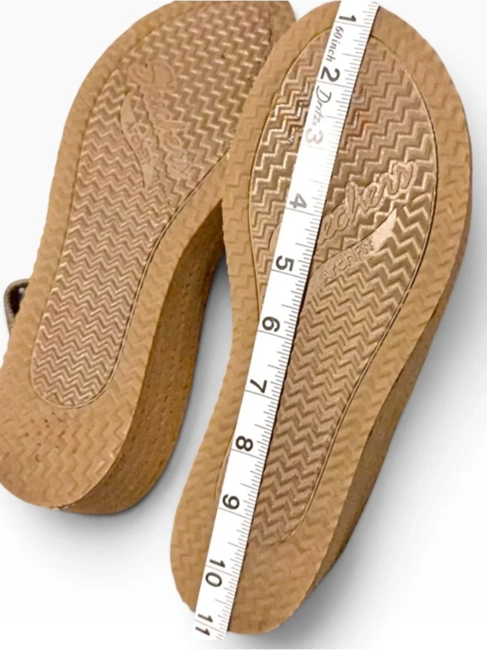 Skechers Martha Stewart Arch Fit Beverlee -Brentwood Wedged Heel Sandals